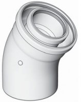 Odkouření kondenzační Brilon 52102212 - koleno koaxiální DN125/80 x 30°
